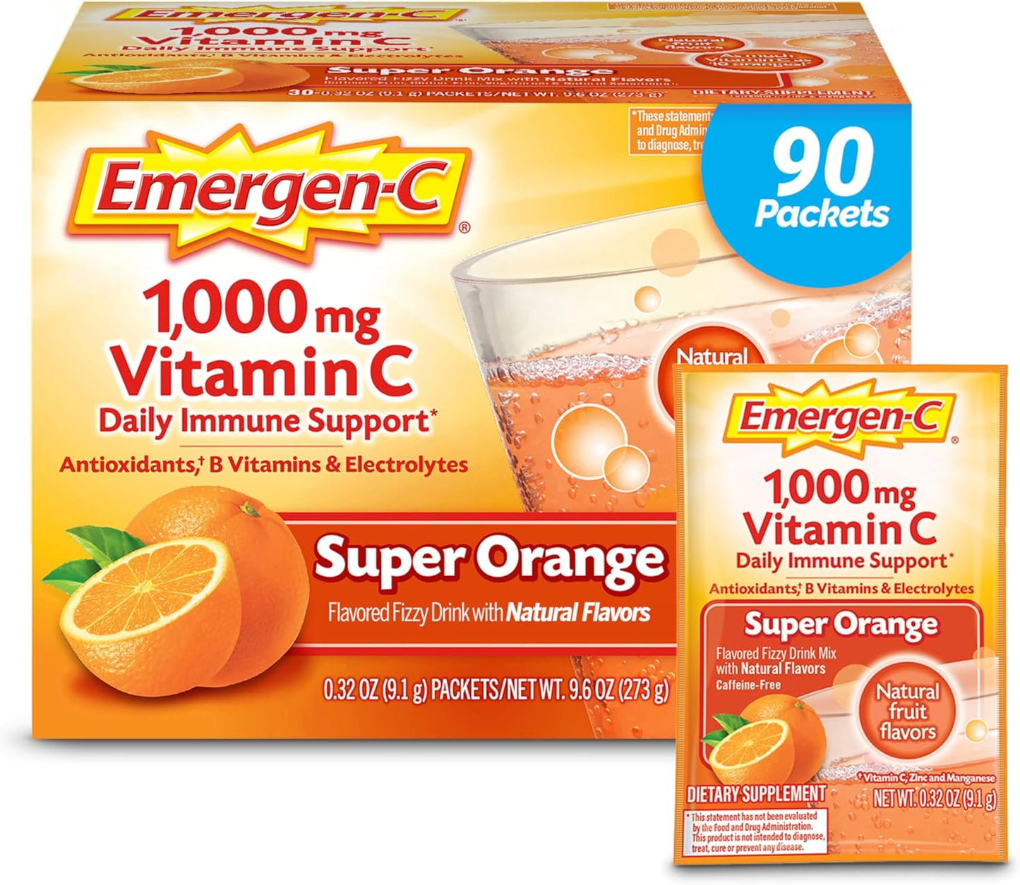 Emergen-C 1000mg 90 lik paket